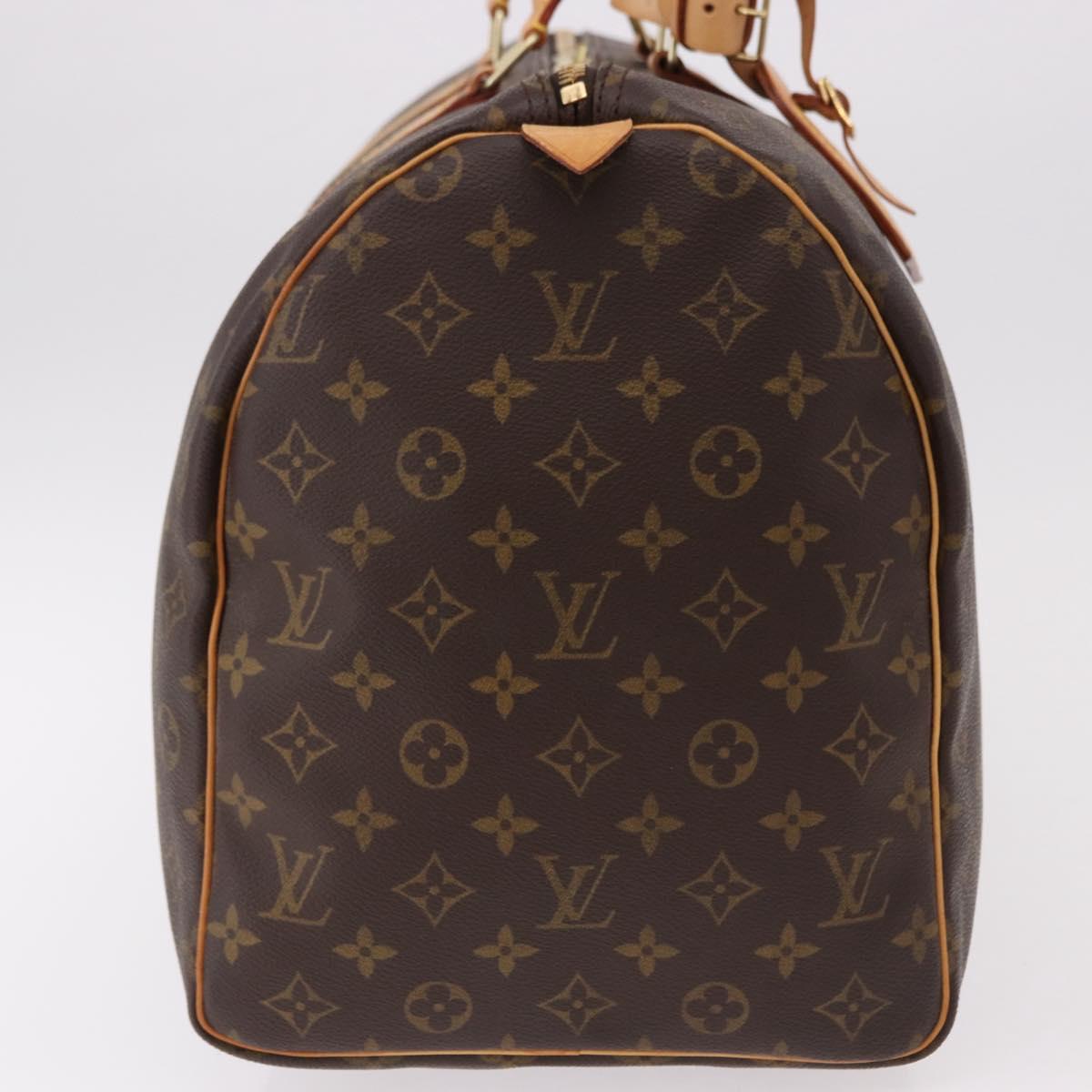 LOUIS VUITTON Monogram Keepall 50 Boston Bag M41426 LV Auth 189279V