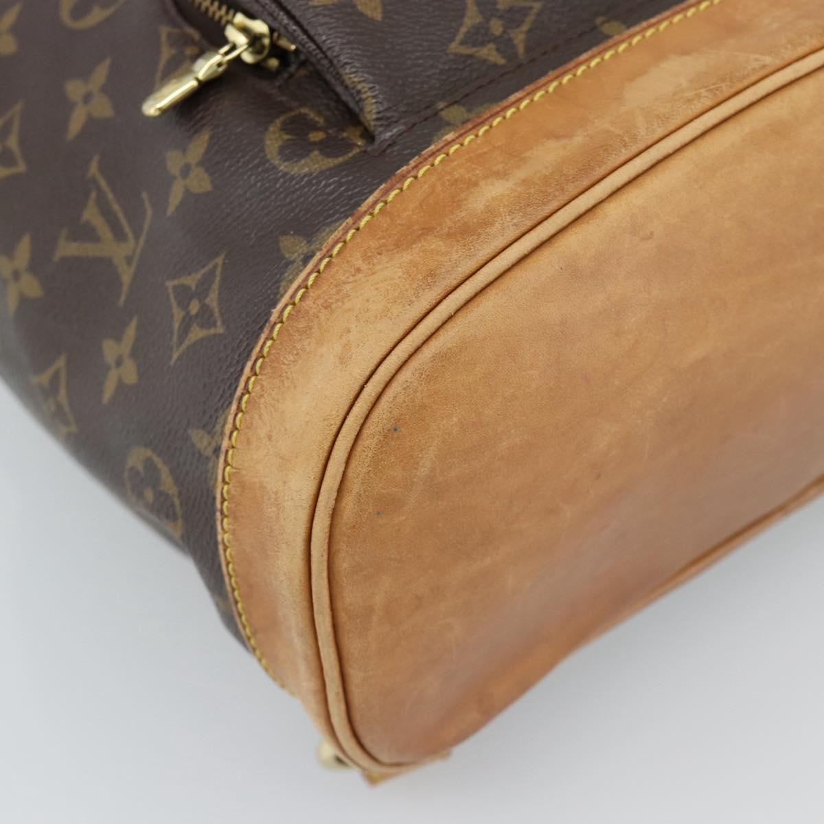LOUIS VUITTON Monogram Montsouris MM Backpack M51136 LV Auth 189280