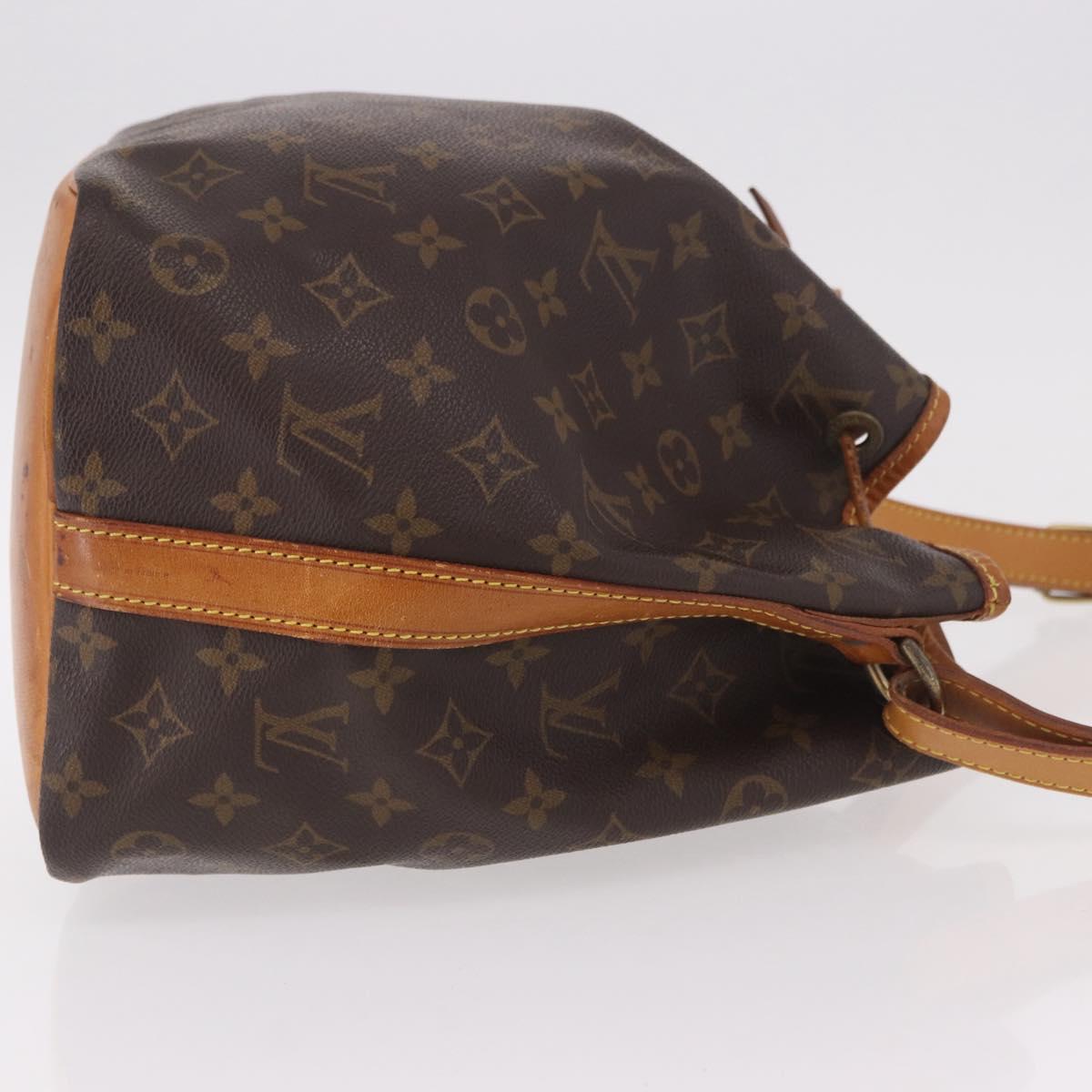 LOUIS VUITTON Monogram Petit Noe Shoulder Bag M42226 LV Auth 189283