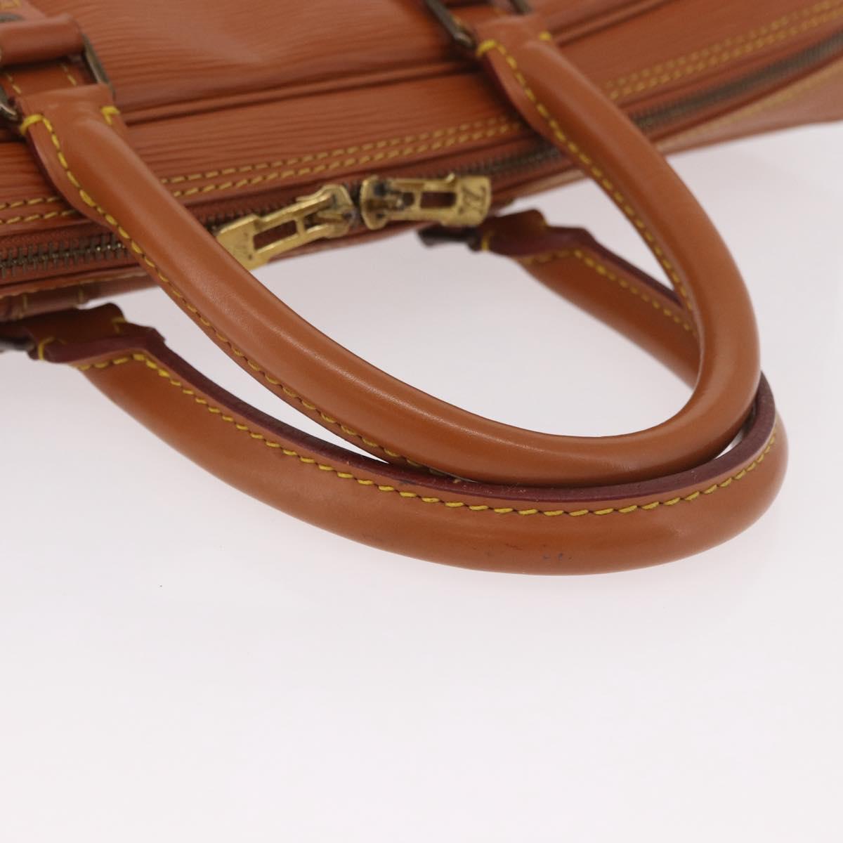 LOUIS VUITTON Epi Porte Documents Voyage Zipangu Gold M54478 Auth 189287