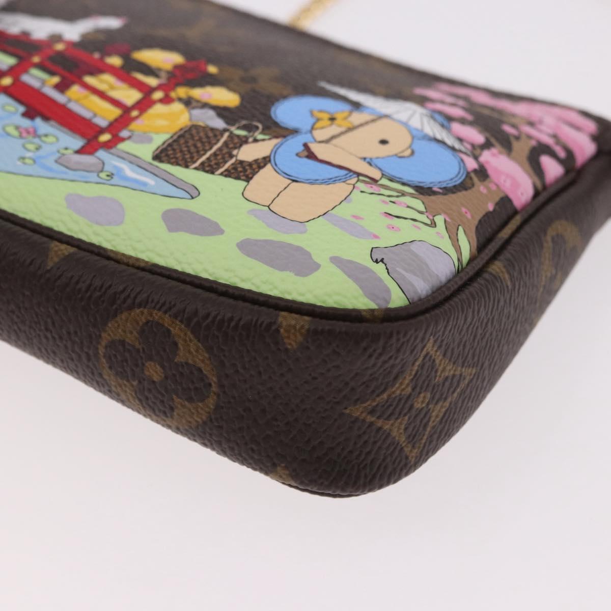 LOUIS VUITTON Vivienne Mini Pochette Accessoires Pouch M45905 LV Auth 189292SM