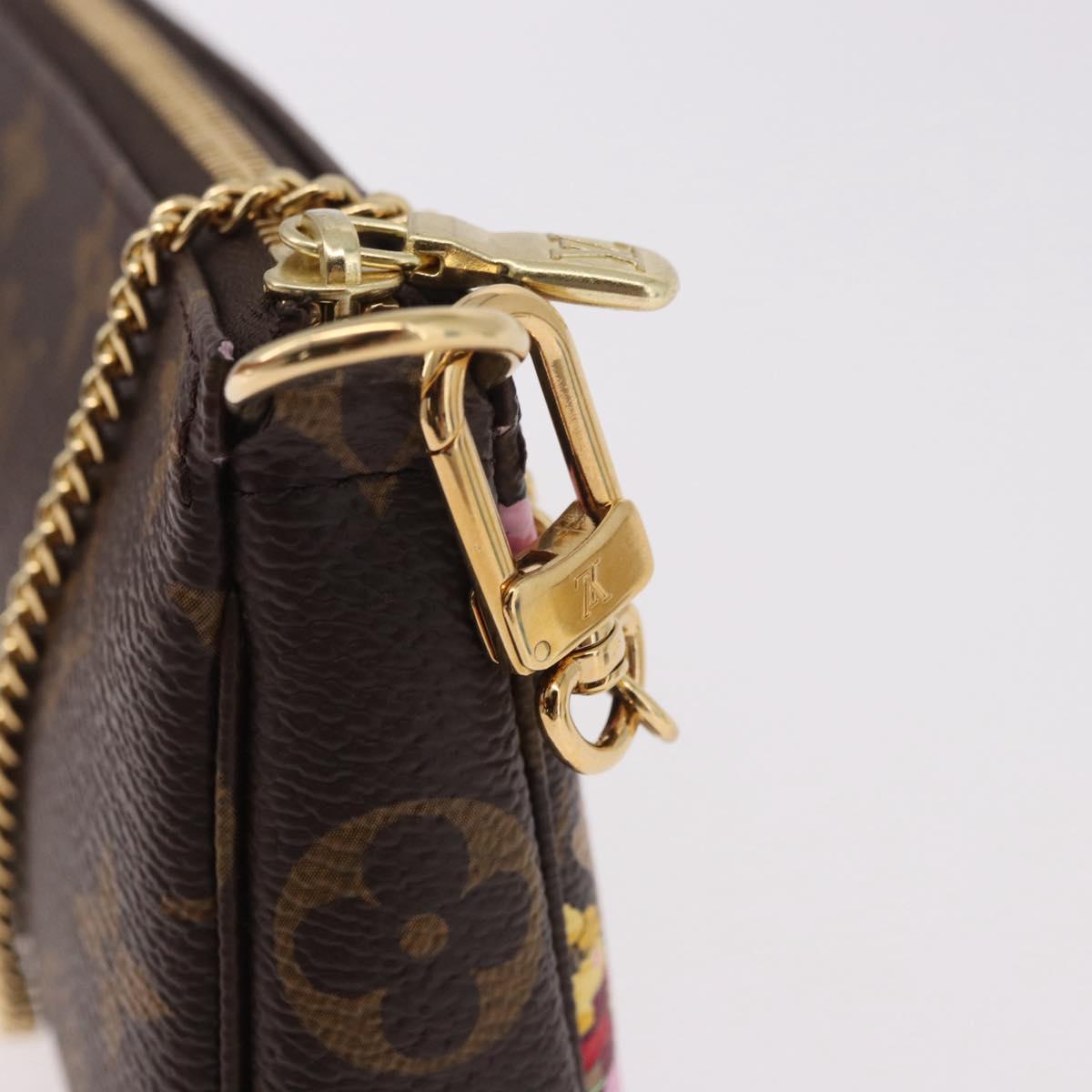 LOUIS VUITTON Vivienne Mini Pochette Accessoires Pouch M45905 LV Auth 189292SM