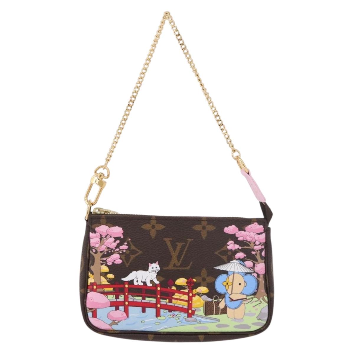 LOUIS VUITTON Vivienne Mini Pochette Accessoires Pouch M45905 LV Auth 189292SM