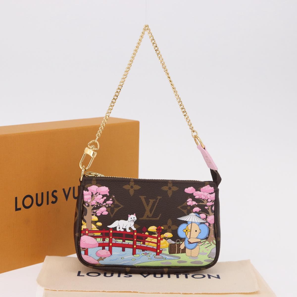 LOUIS VUITTON Vivienne Mini Pochette Accessoires Pouch M45905 LV Auth 189292SM