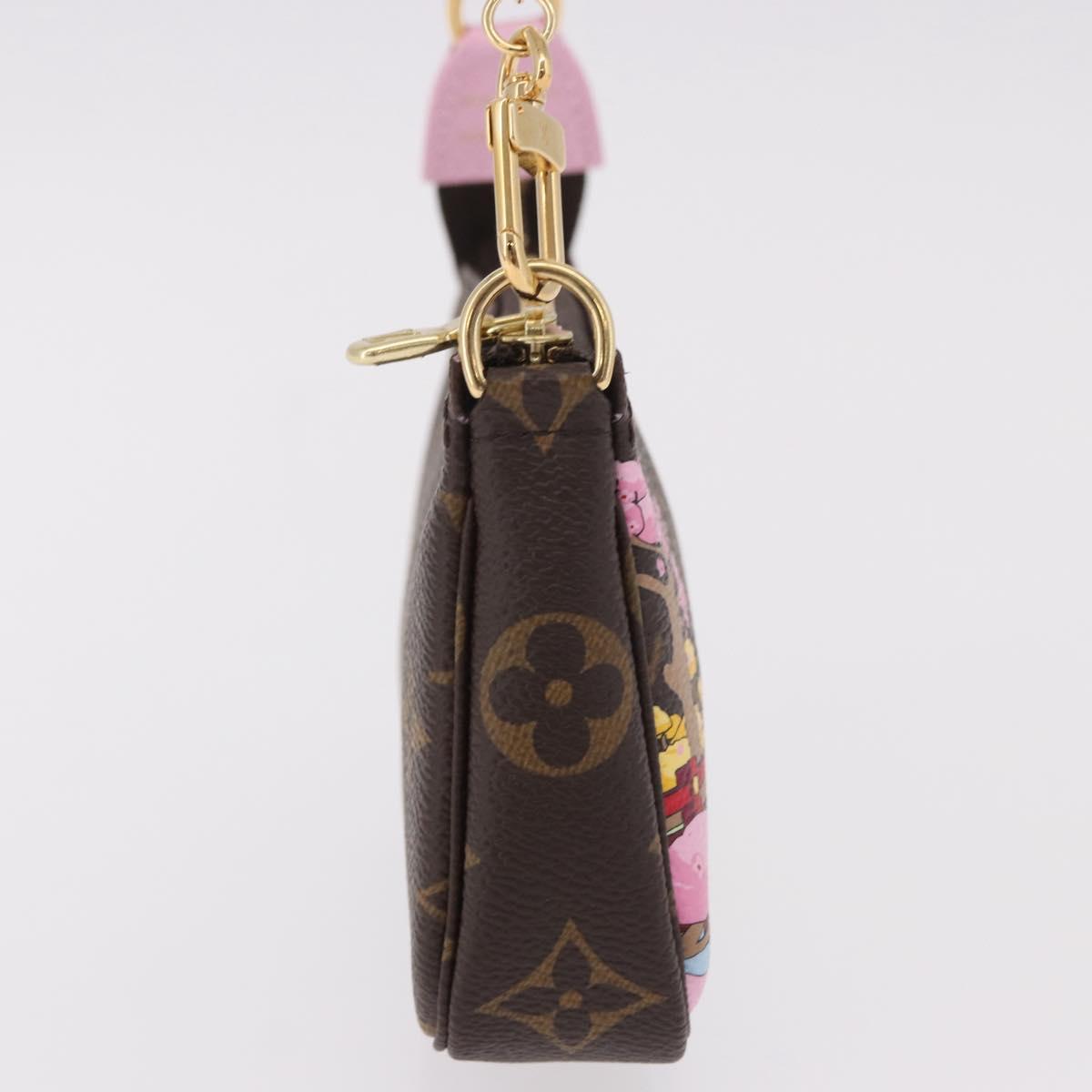 LOUIS VUITTON Vivienne Mini Pochette Accessoires Pouch M45905 LV Auth 189292SM