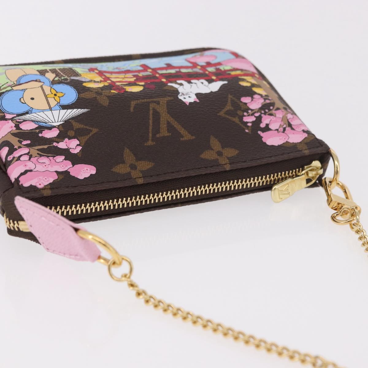 LOUIS VUITTON Vivienne Mini Pochette Accessoires Pouch M45905 LV Auth 189292SM