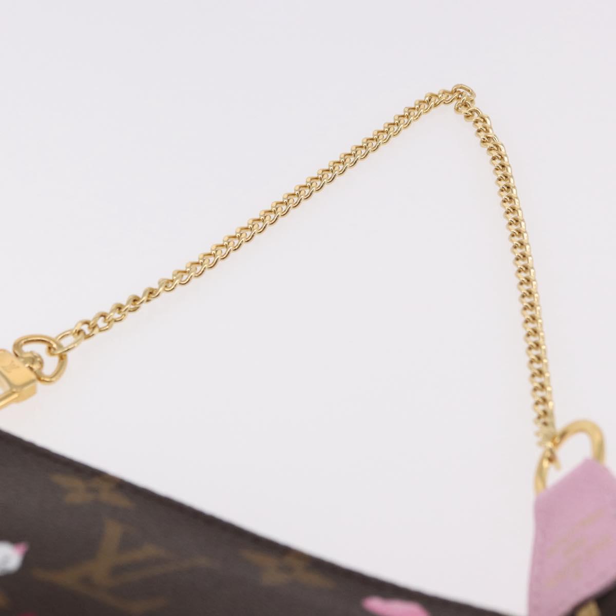 LOUIS VUITTON Vivienne Mini Pochette Accessoires Pouch M45905 LV Auth 189292SM