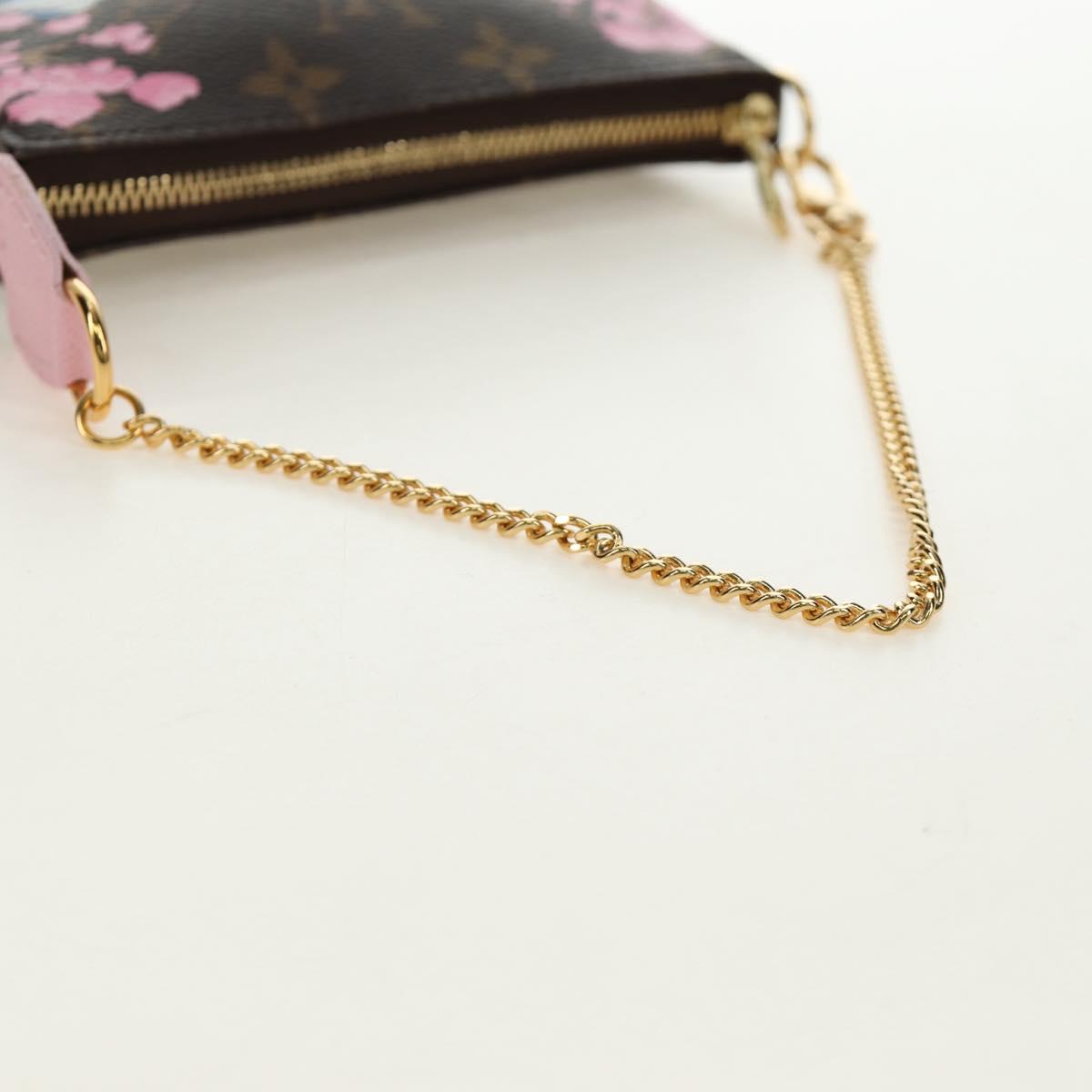 LOUIS VUITTON Monogram Vivienne Mini Pochette Accessoires M45905 Auth 189293SM