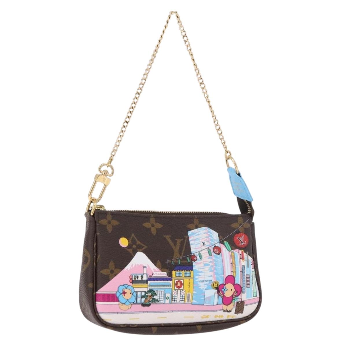 LOUIS VUITTON Vivienne Mini Pochette Accessoires Pouch M81637 LV Auth 189294SM