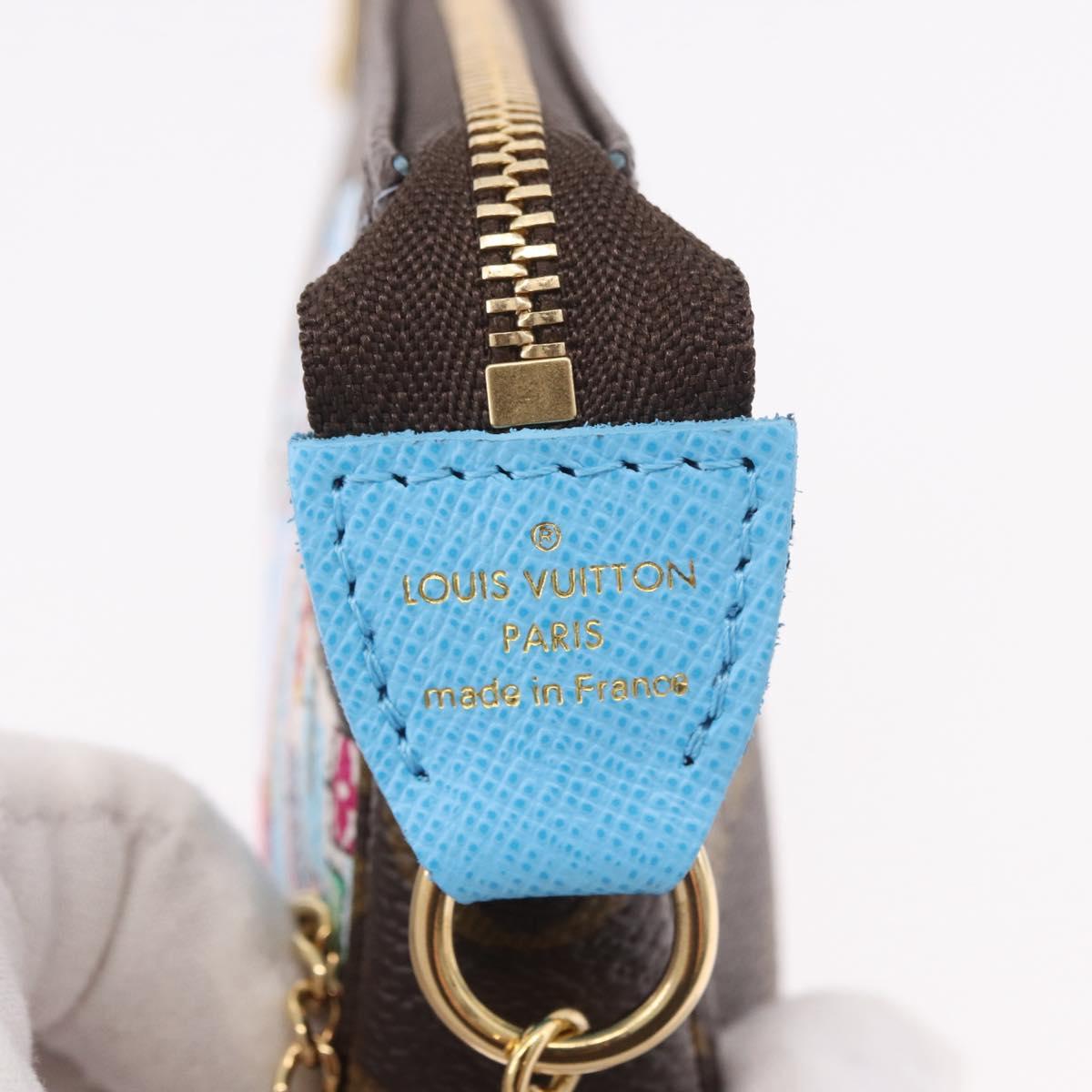 LOUIS VUITTON Vivienne Mini Pochette Accessoires Pouch M81637 LV Auth 189294SM