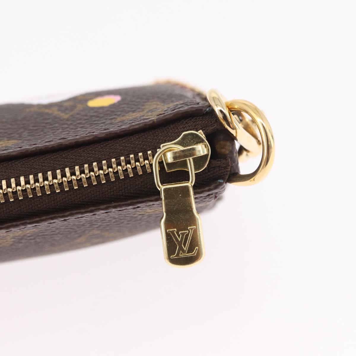 LOUIS VUITTON Vivienne Mini Pochette Accessoires Pouch M81637 LV Auth 189294SM