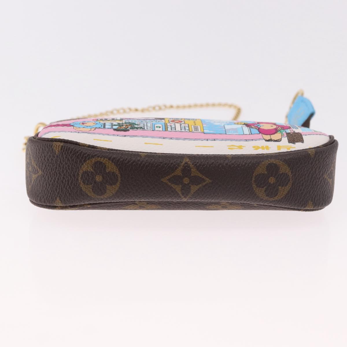 LOUIS VUITTON Vivienne Mini Pochette Accessoires Pouch M81637 LV Auth 189294SM