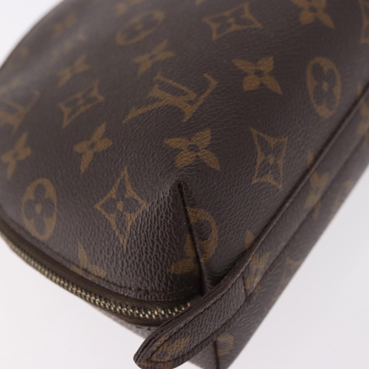 LOUIS VUITTON Monogram Pochette Cosmetic GM Cosmetic Pouch M47353 LV Auth 189330