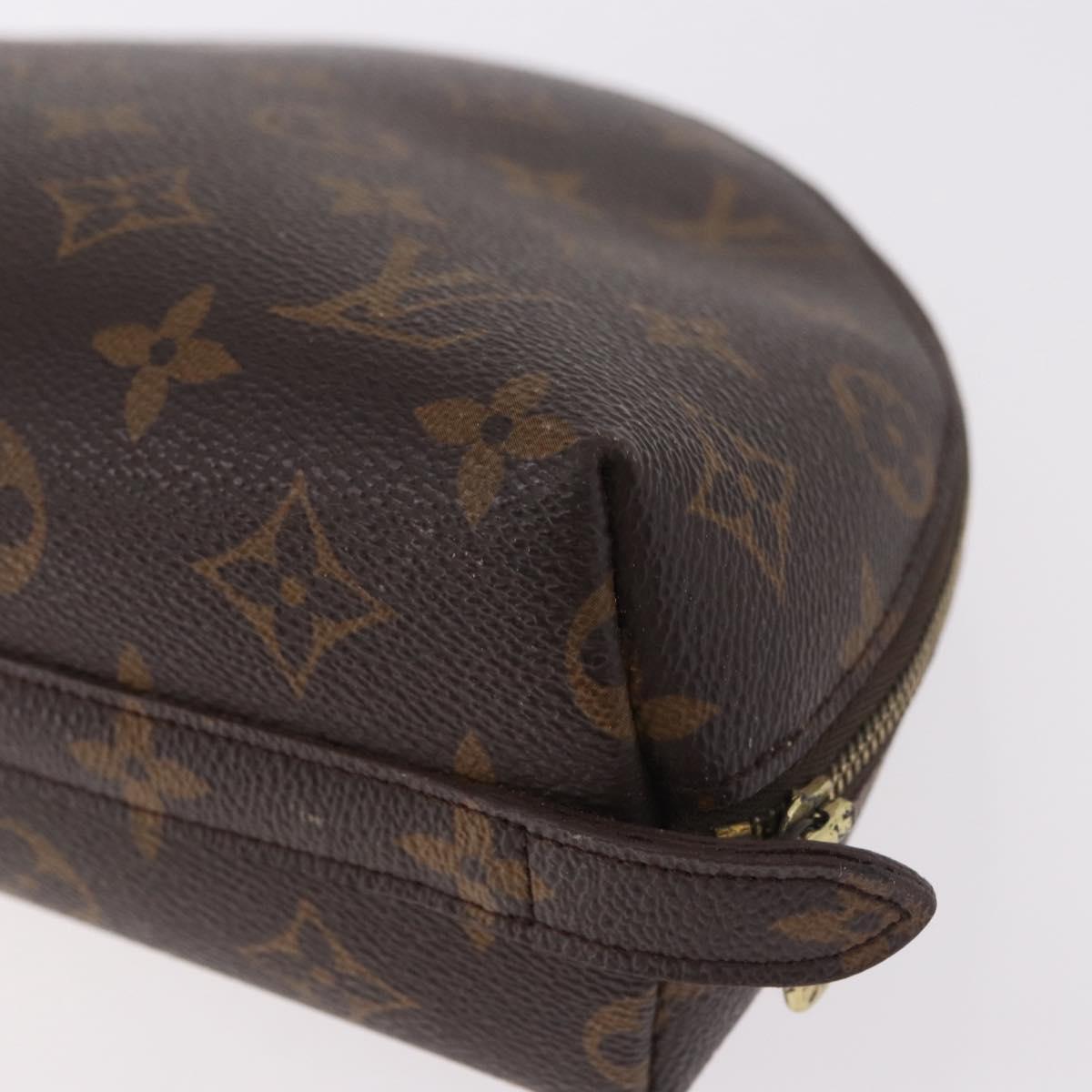 LOUIS VUITTON Monogram Pochette Cosmetic GM Cosmetic Pouch M47353 LV Auth 189330