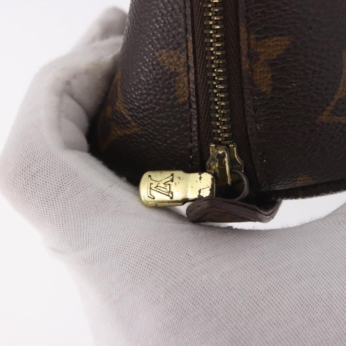 LOUIS VUITTON Monogram Pochette Cosmetic GM Cosmetic Pouch M47353 LV Auth 189330