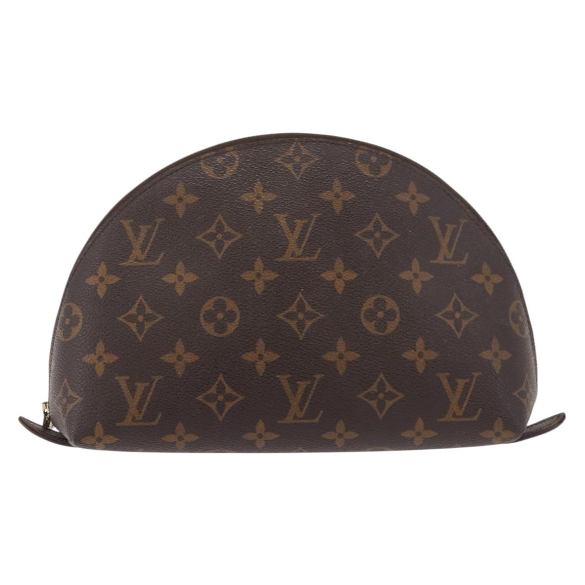 LOUIS VUITTON Monogram Pochette Cosmetic GM Cosmetic Pouch M47353 LV Auth 189330