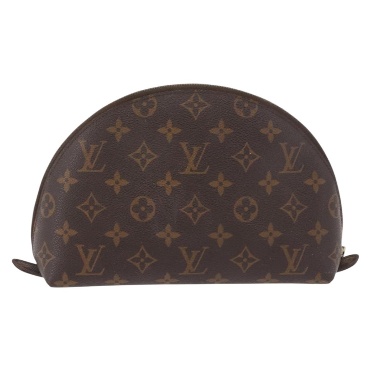 LOUIS VUITTON Monogram Pochette Cosmetic GM Cosmetic Pouch M47353 LV Auth 189330