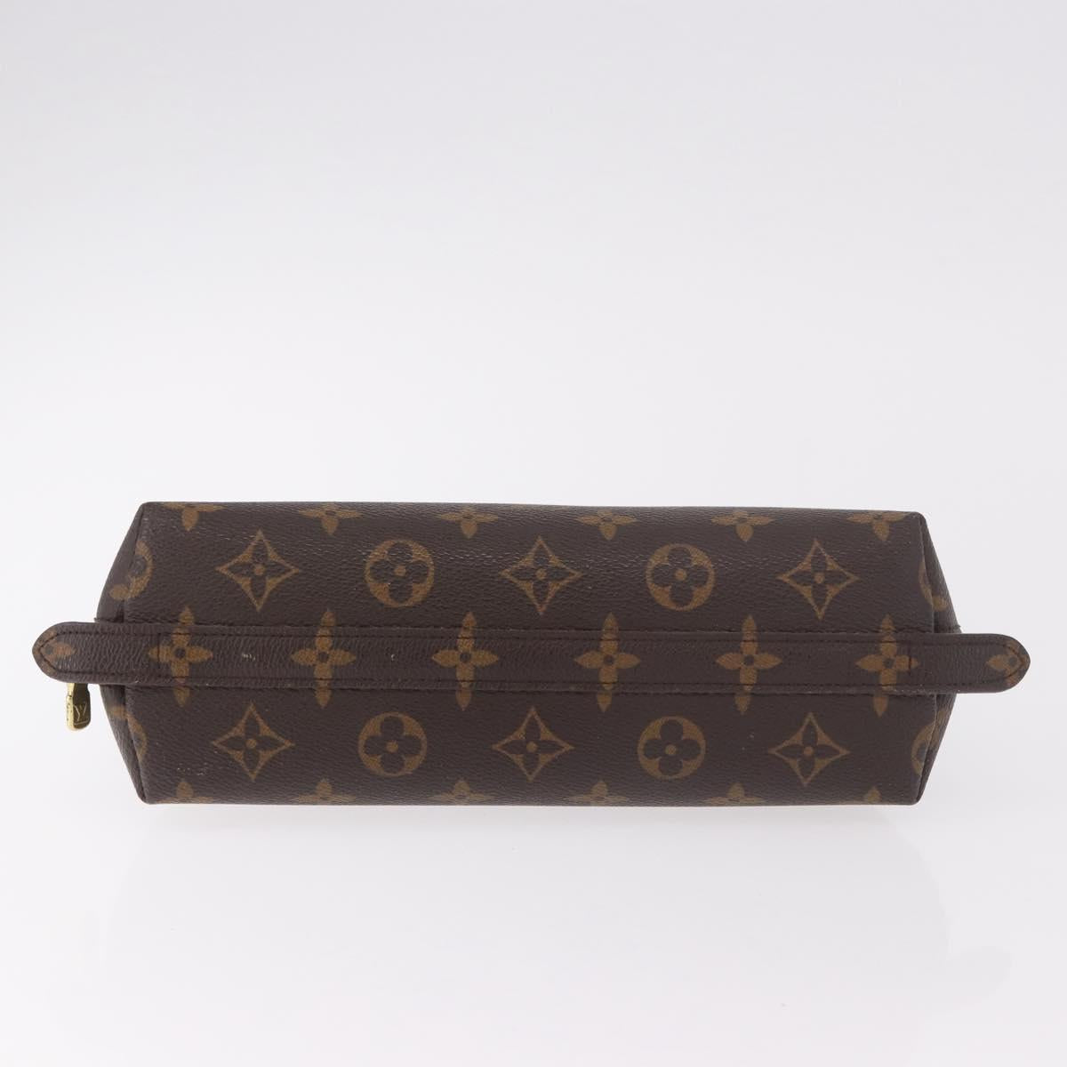 LOUIS VUITTON Monogram Pochette Cosmetic GM Cosmetic Pouch M47353 LV Auth 189330