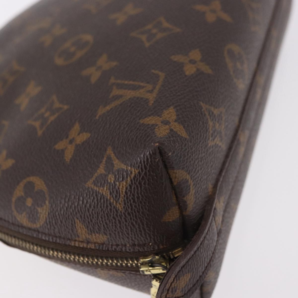 LOUIS VUITTON Monogram Pochette Cosmetic GM Cosmetic Pouch M47353 LV Auth 189330