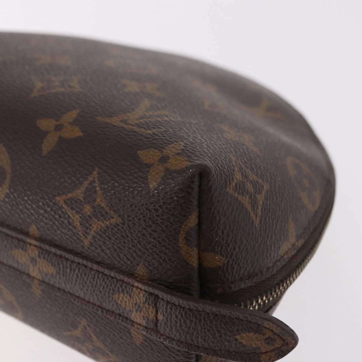 LOUIS VUITTON Monogram Pochette Cosmetic GM Cosmetic Pouch M47353 LV Auth 189330