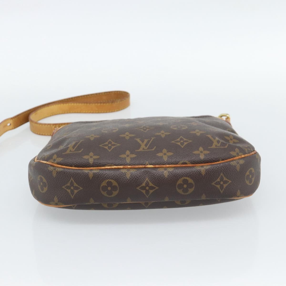 LOUIS VUITTON Monogram Odeon PM Shoulder Bag M56390 LV Auth 189331