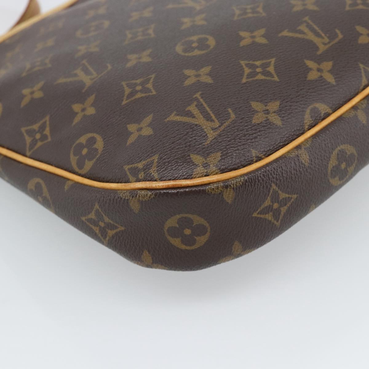 LOUIS VUITTON Monogram Odeon PM Shoulder Bag M56390 LV Auth 189331