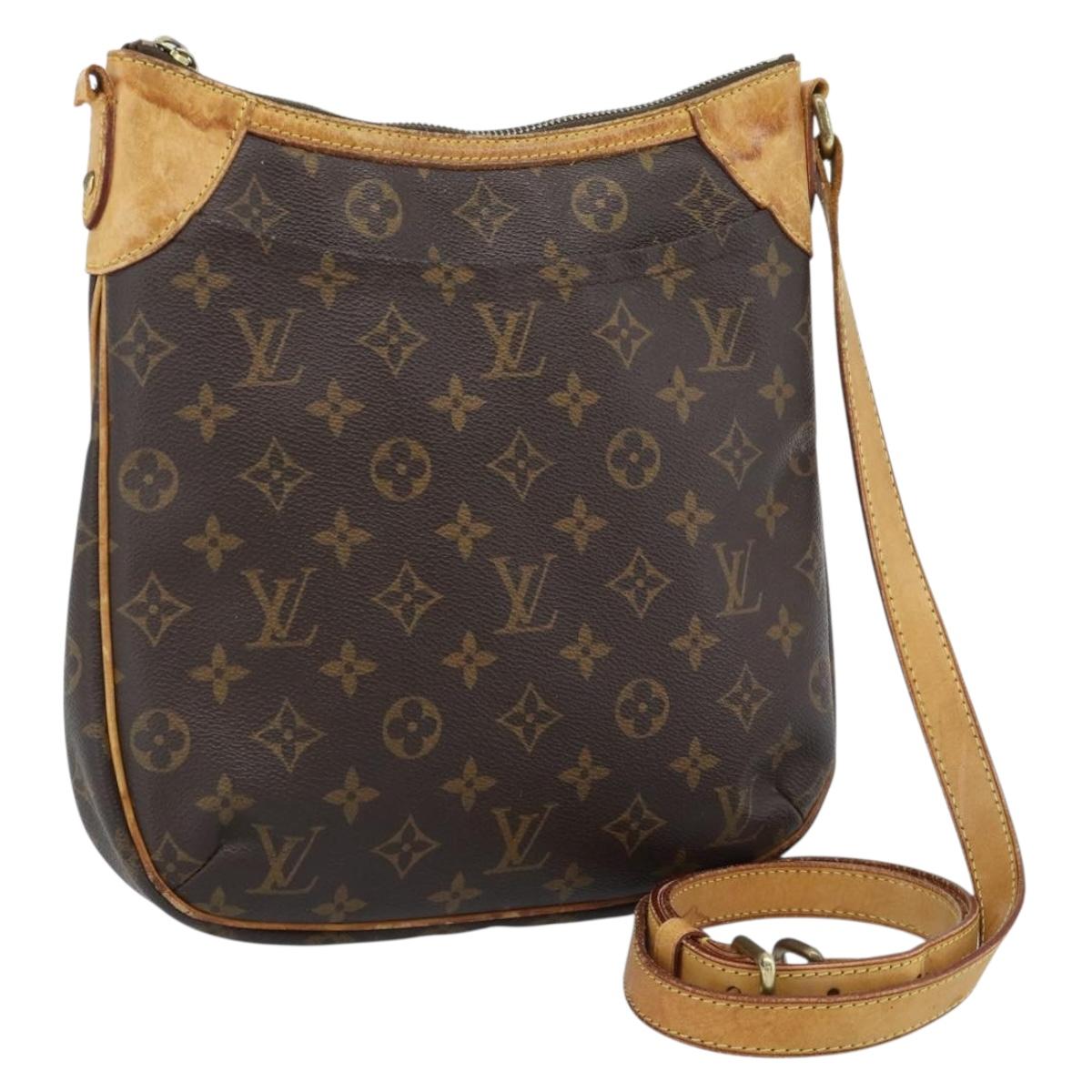 LOUIS VUITTON Monogram Odeon PM Shoulder Bag M56390 LV Auth 189331
