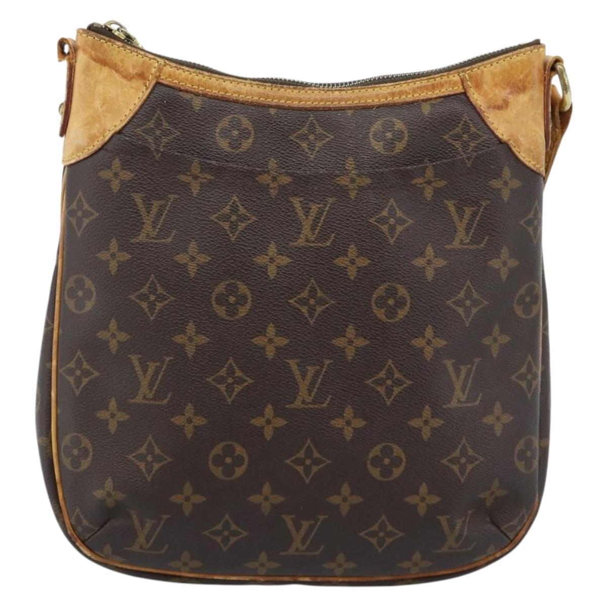 LOUIS VUITTON Monogram Odeon PM Shoulder Bag M56390 LV Auth 189331