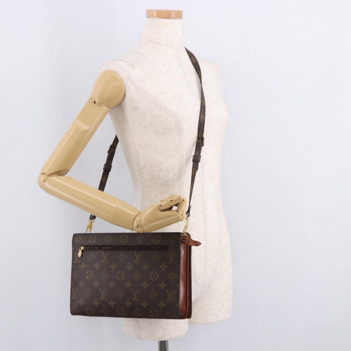 LOUIS VUITTON Monogram Angian Shoulder Bag M51205 LV Auth 189333
