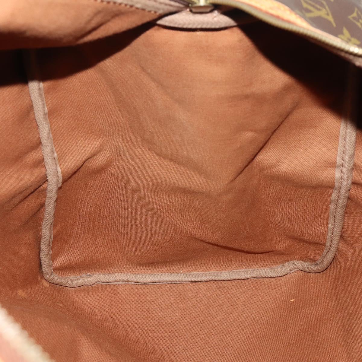 LOUIS VUITTON Monogram Sac Souple 55 Boston Bag M41622 LV Auth 189346