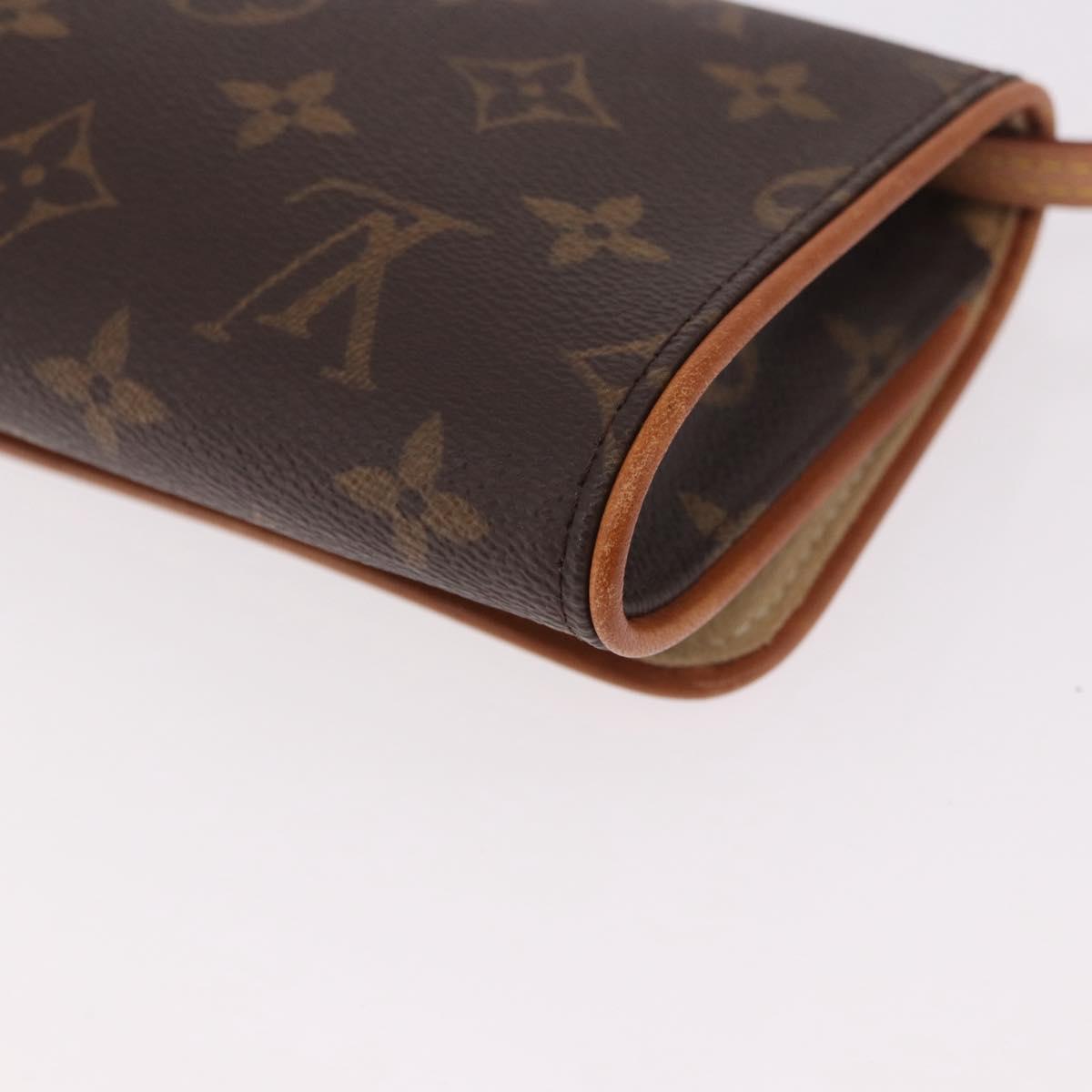LOUIS VUITTON Monogram Pochette Twin GM Shoulder Bag M51852 LV Auth 189359V