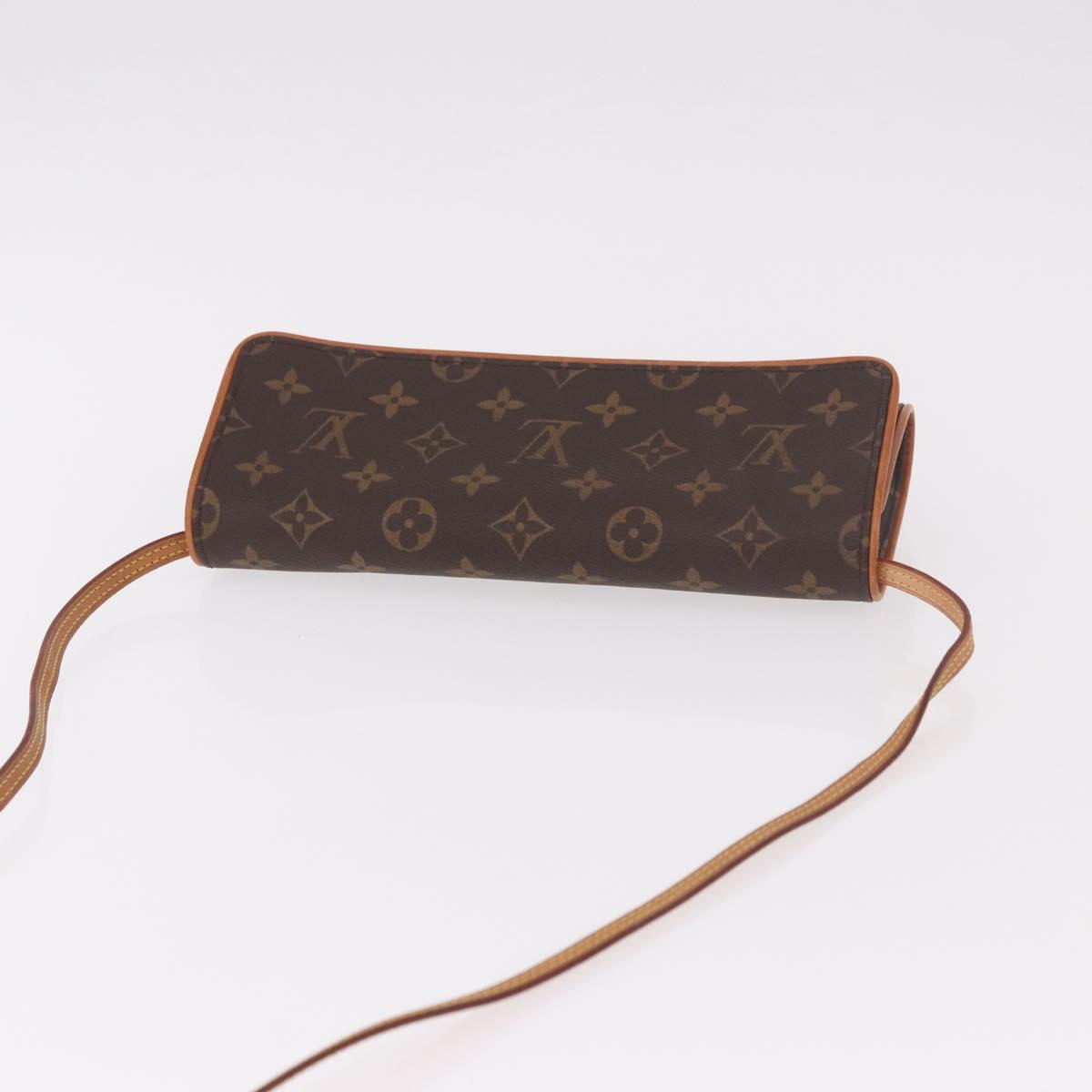 LOUIS VUITTON Monogram Pochette Twin GM Shoulder Bag M51852 LV Auth 189359V