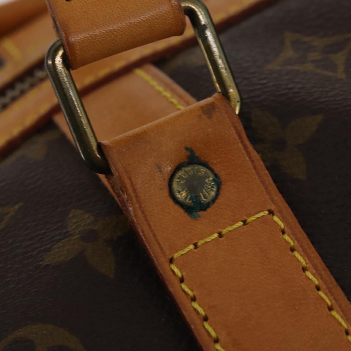 LOUIS VUITTON Monogram Sac Souple 55 Boston Bag M41622 LV Auth 189373