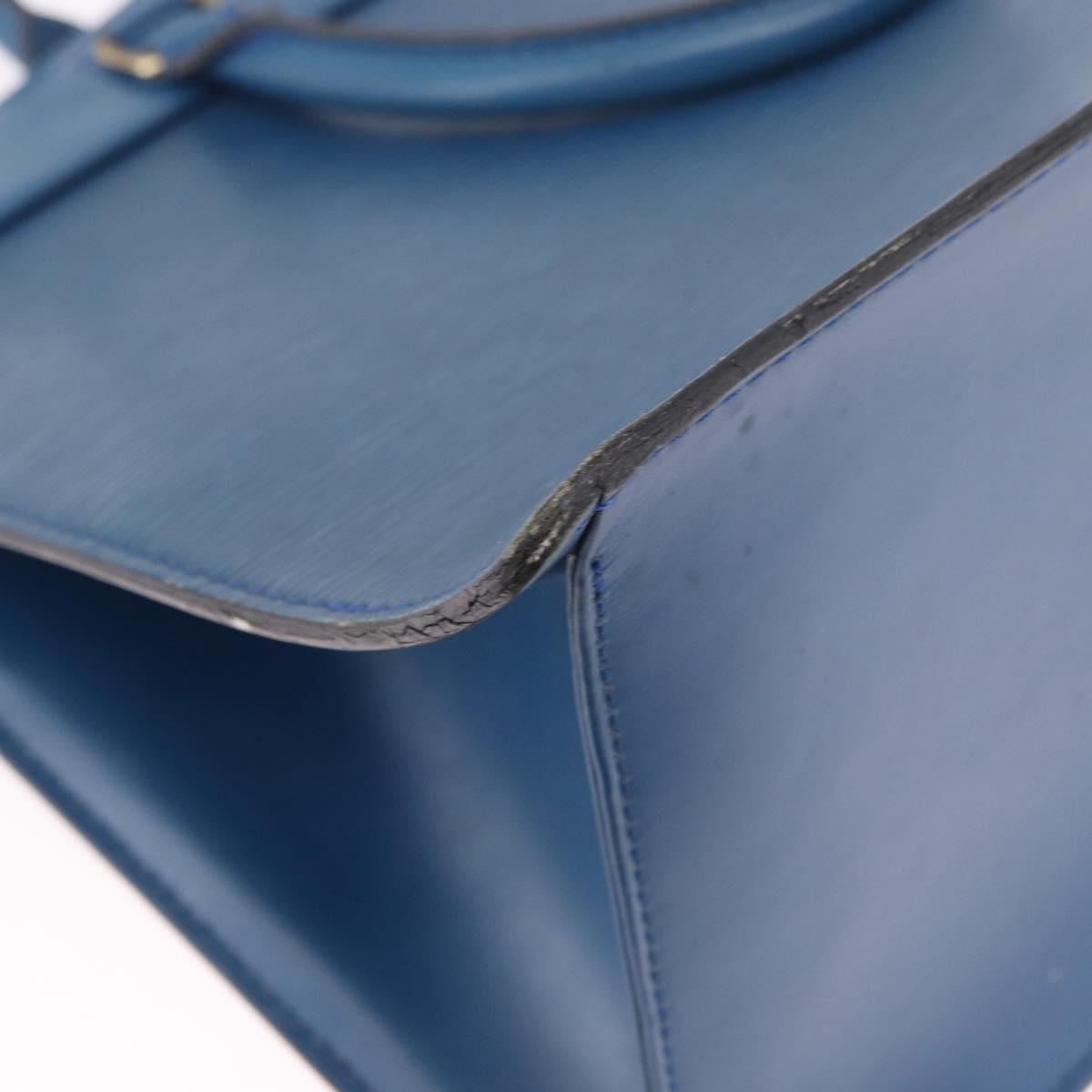 LOUIS VUITTON Epi Riviera Hand Bag Blue M48185 LV Auth 189376