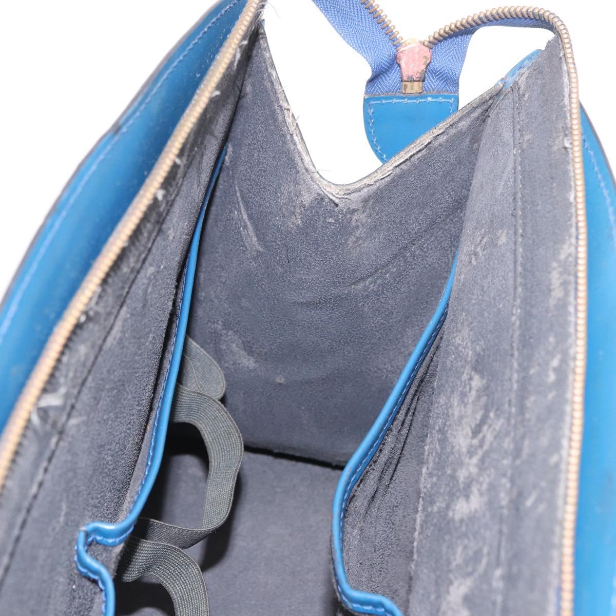LOUIS VUITTON Epi Riviera Hand Bag Blue M48185 LV Auth 189376
