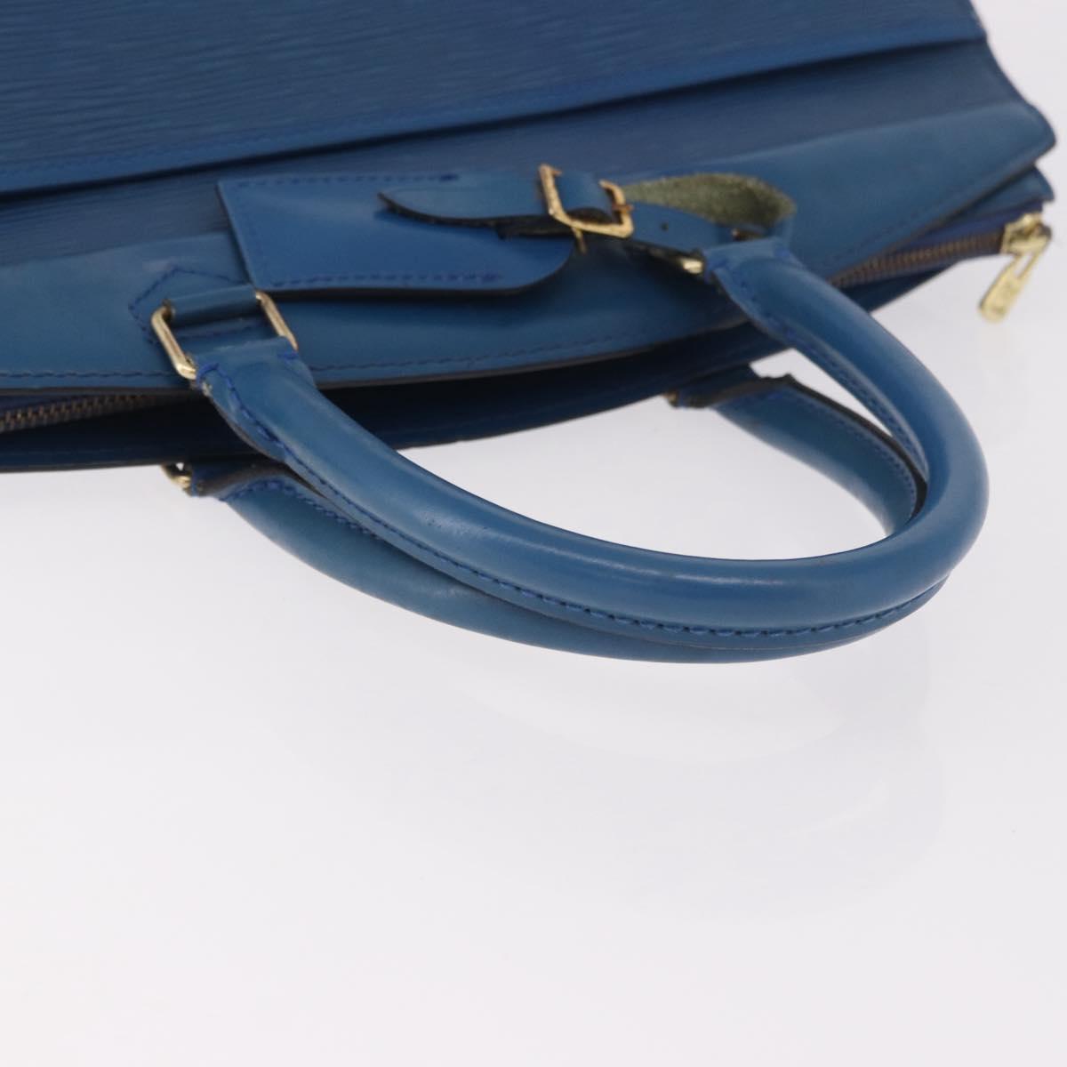 LOUIS VUITTON Epi Riviera Hand Bag Blue M48185 LV Auth 189376