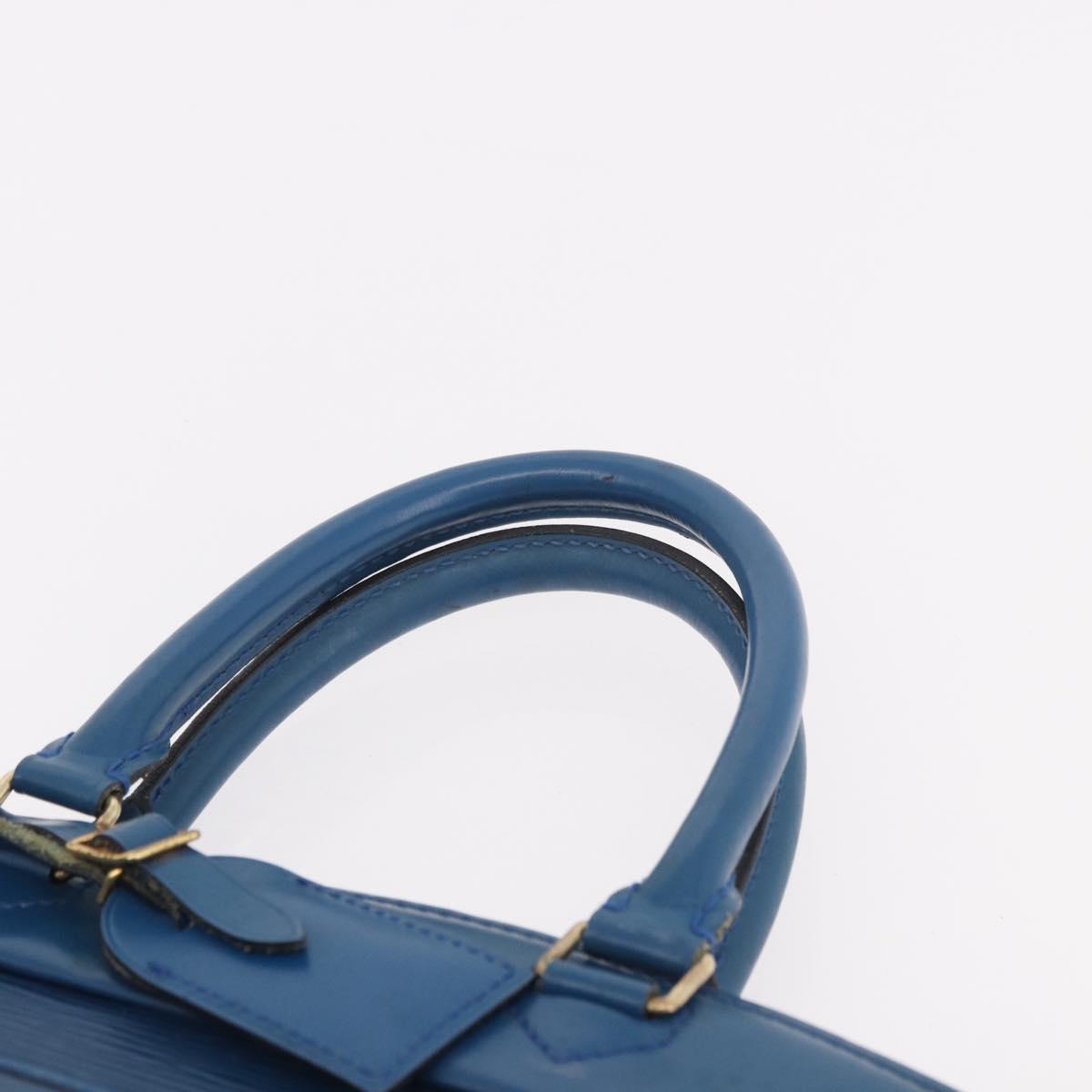 LOUIS VUITTON Epi Riviera Hand Bag Blue M48185 LV Auth 189376