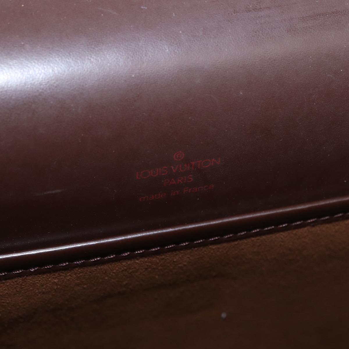 LOUIS VUITTON Damier Ebene Altona PM Briefcase N53315 LV Auth 189379