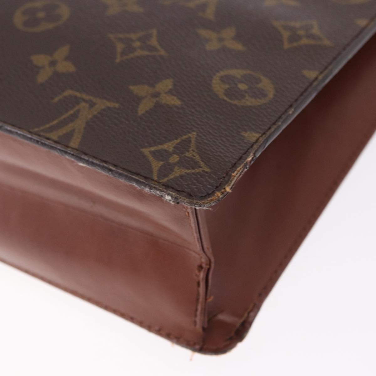 LOUIS VUITTON Monogram Monceau 28 Hand Bag M51185 LV Auth 189419