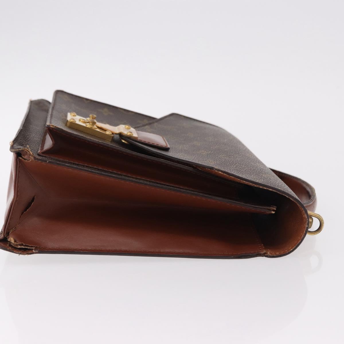 LOUIS VUITTON Monogram Monceau 28 Hand Bag M51185 LV Auth 189419