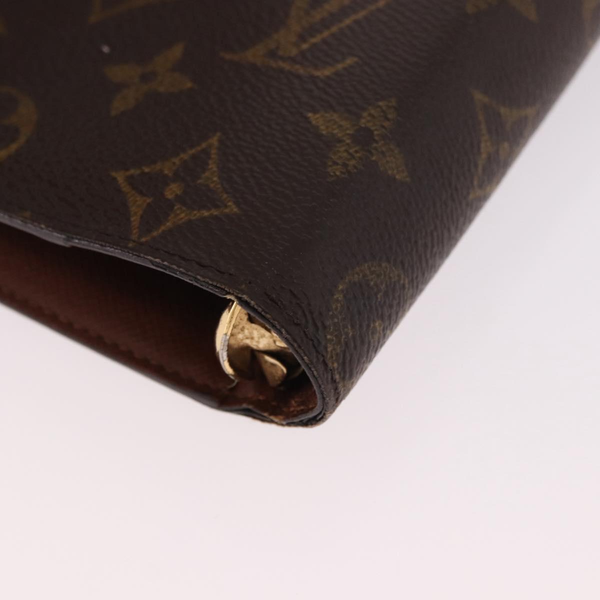 LOUIS VUITTON Monogram Agenda MM Day Planner Cover R20105 LV Auth 189519