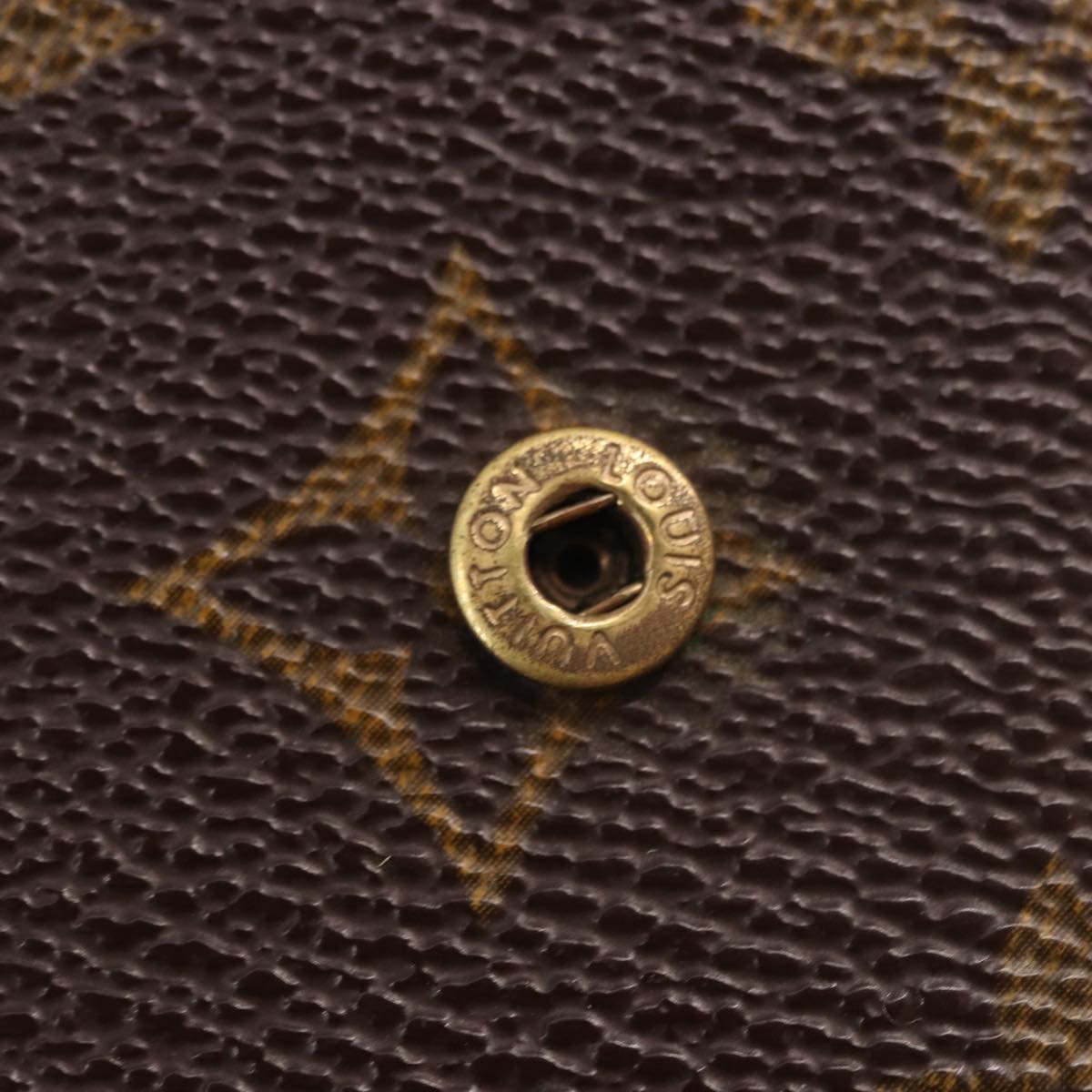 LOUIS VUITTON Monogram Agenda MM Day Planner Cover R20105 LV Auth 189519