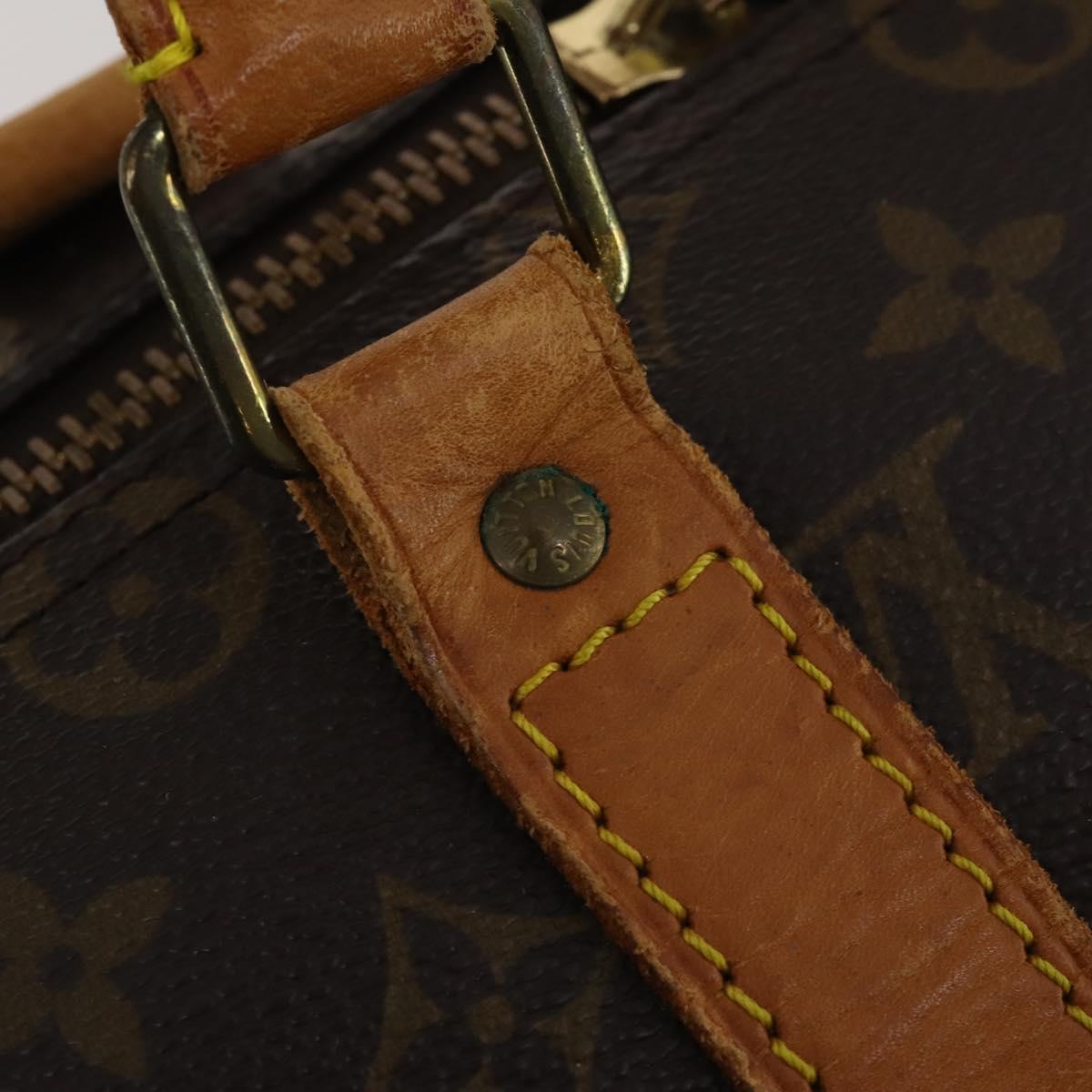 LOUIS VUITTON Monogram Keepall 45 Boston Bag M41428 LV Auth 189521