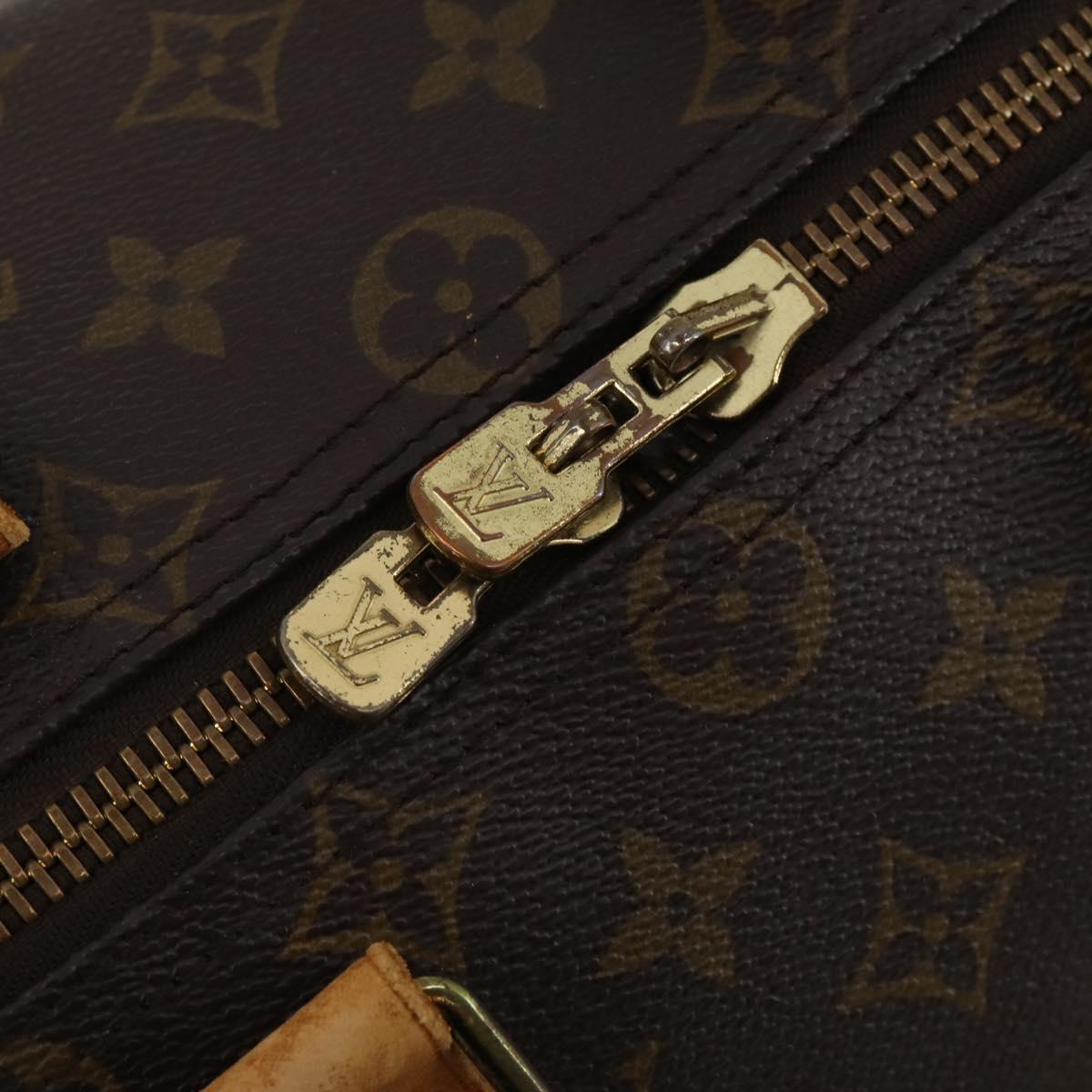 LOUIS VUITTON Monogram Keepall 45 Boston Bag M41428 LV Auth 189521