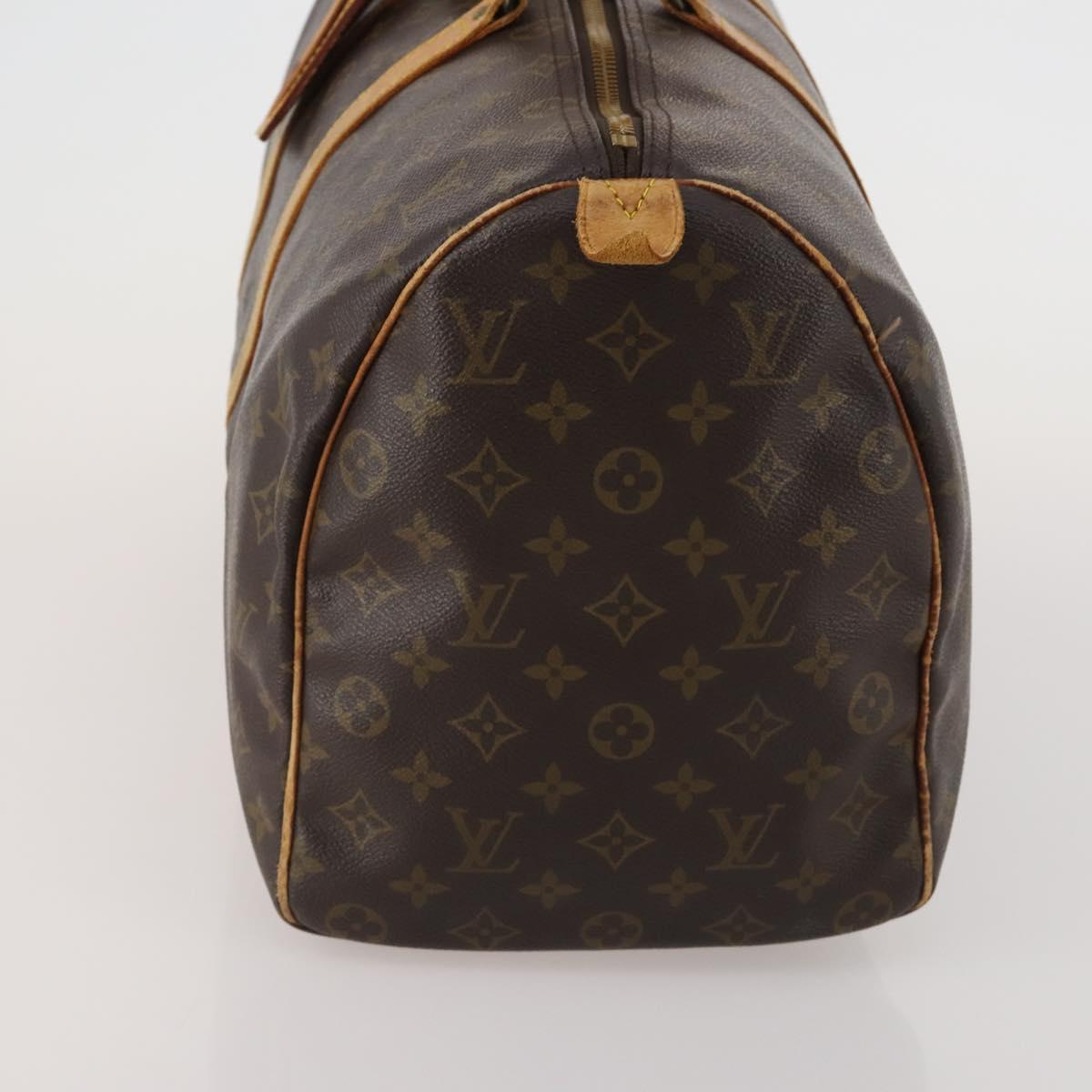 LOUIS VUITTON Monogram Keepall 45 Boston Bag M41428 LV Auth 189521
