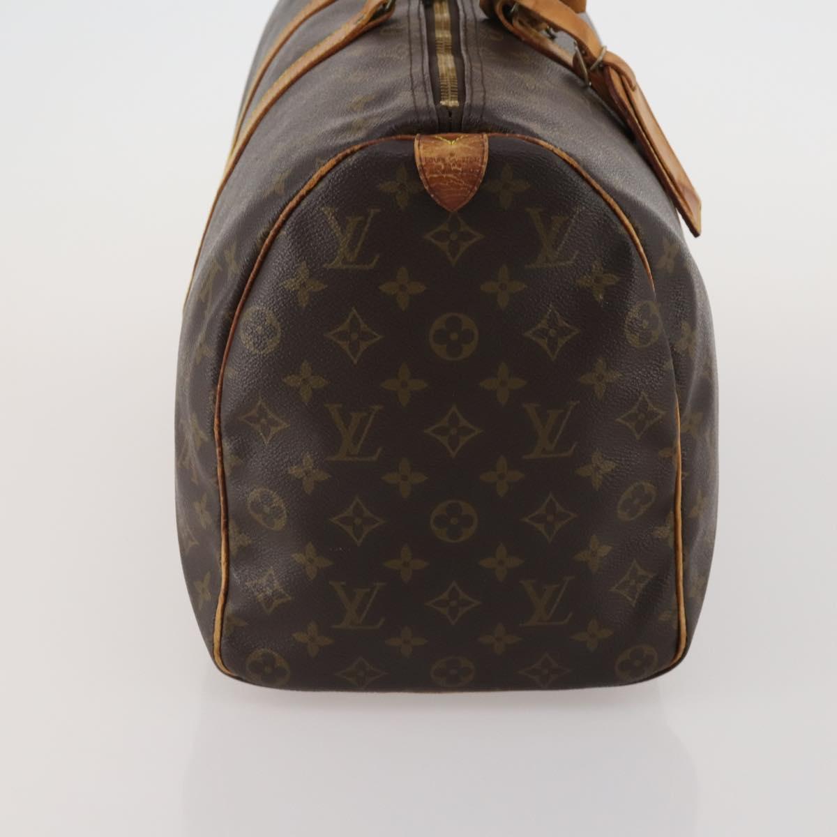 LOUIS VUITTON Monogram Keepall 45 Boston Bag M41428 LV Auth 189521