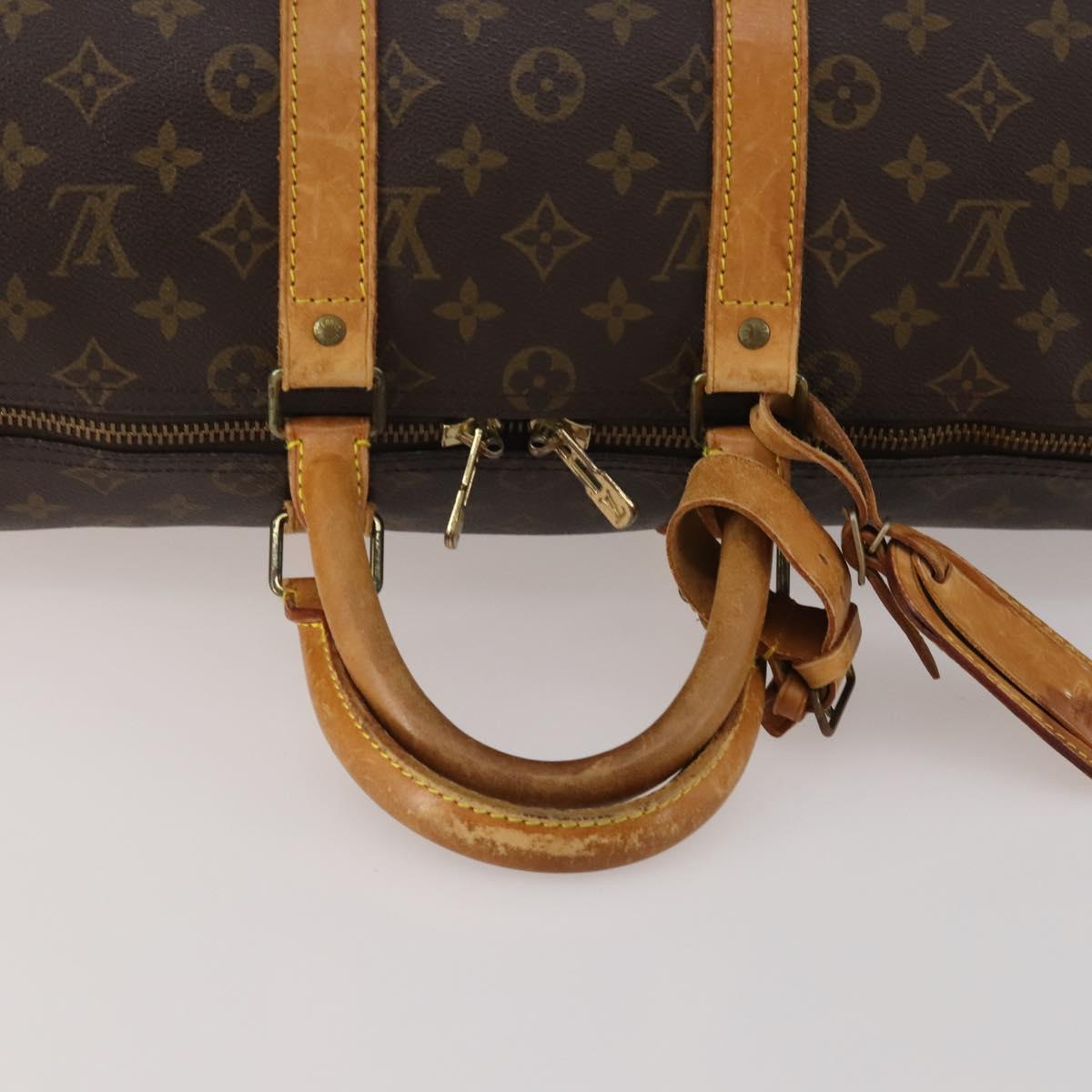 LOUIS VUITTON Monogram Keepall 45 Boston Bag M41428 LV Auth 189521