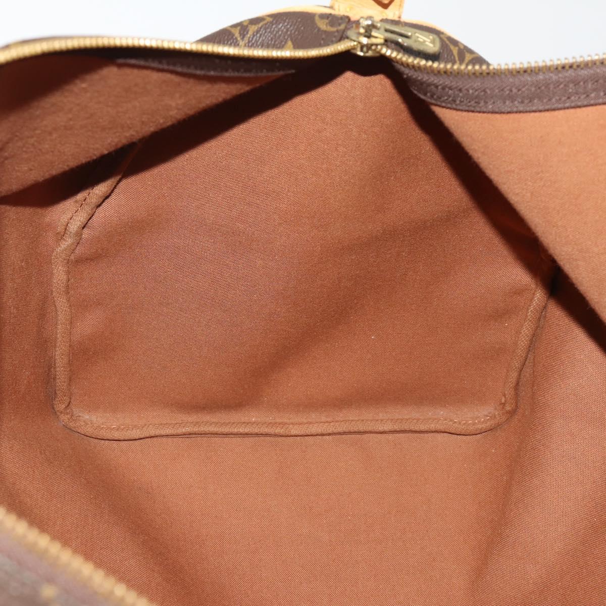LOUIS VUITTON Monogram Keepall 55 Boston Bag M41424 LV Auth 189522