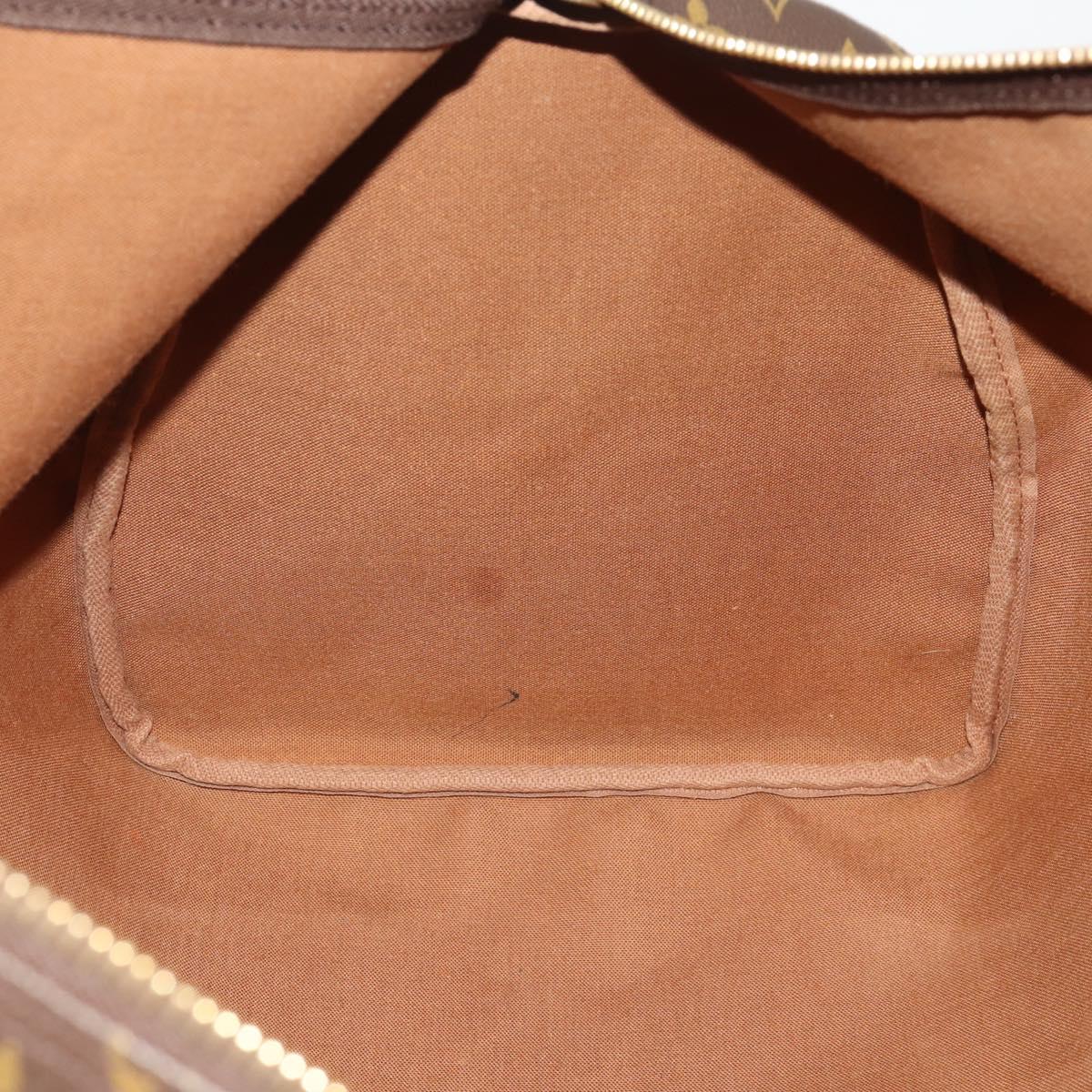 LOUIS VUITTON Monogram Keepall 55 Boston Bag M41424 LV Auth 189523
