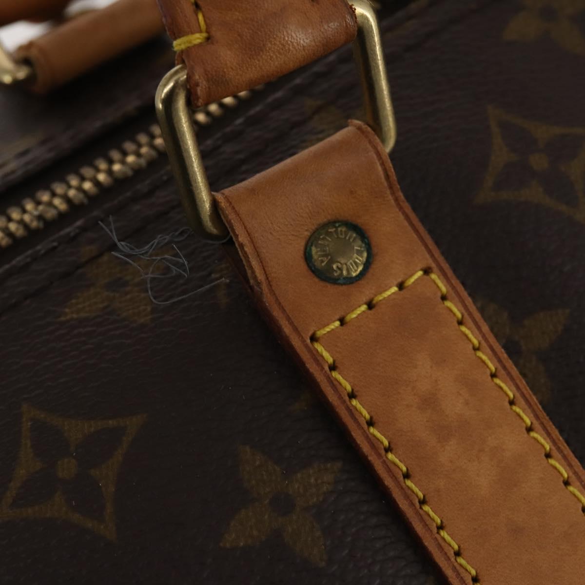 LOUIS VUITTON Monogram Keepall 60 Boston Bag M41422 LV Auth 189524
